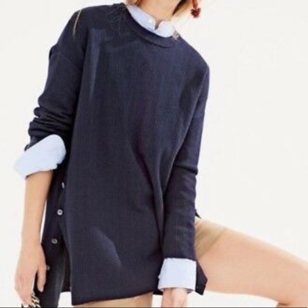 ❤️SOLD❤️NWOT Jcrew Oversized Tunic Sweater